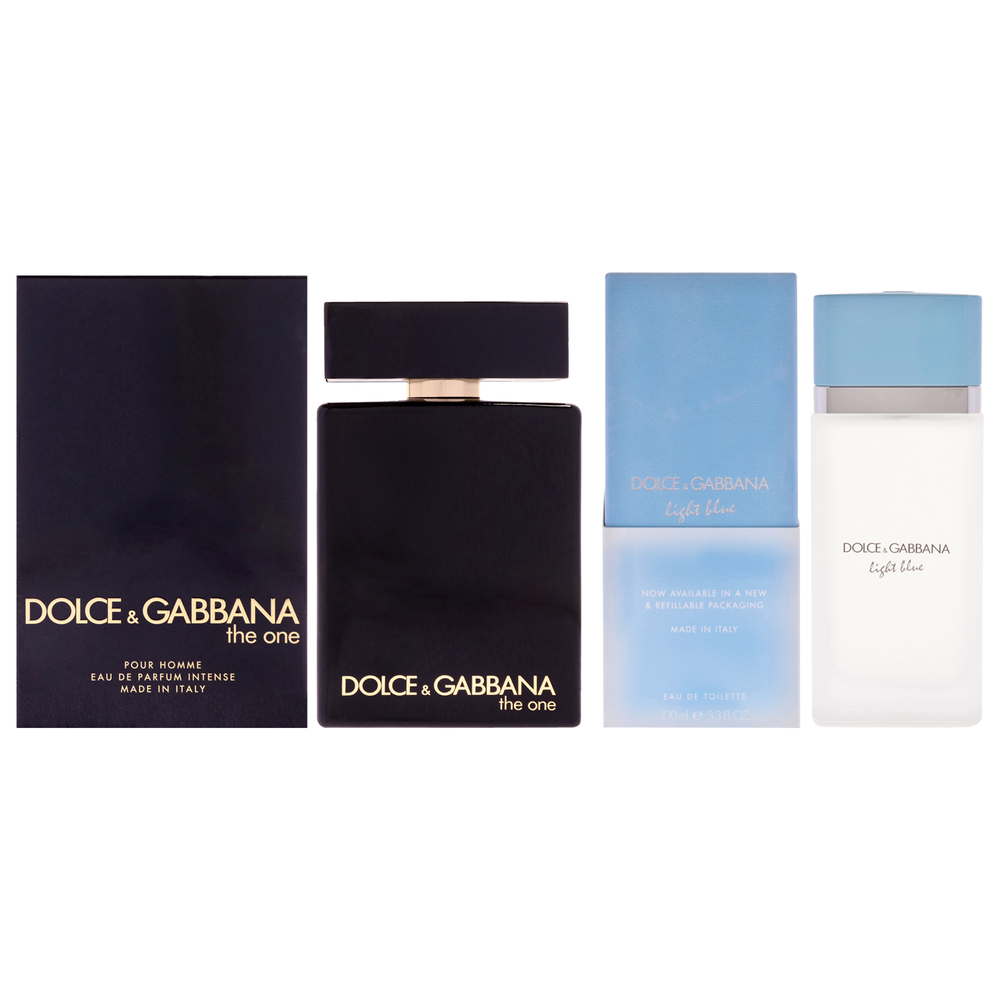 Dolce and Gabbana Kit by Dolce and Gabbana for Unisex - 2 Pc Kit 3.3oz